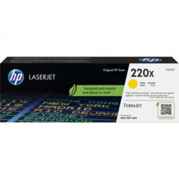 HP W2202X Toner sárga 5.500 oldal kapacitás No.220X