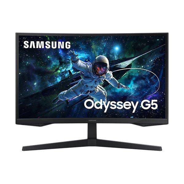 SAMSUNG Ívelt Gaming 165Hz VA monitor 32" G55C, 2560x1400, 16:9, 300cd/m2,
1ms, HDMI/DisplayPort