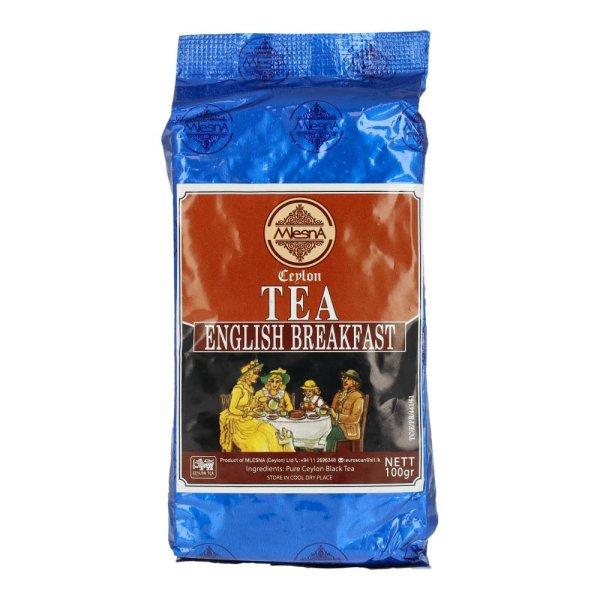 MLESNA ENGLISH BREAKFAST FEKETE TEA 100G