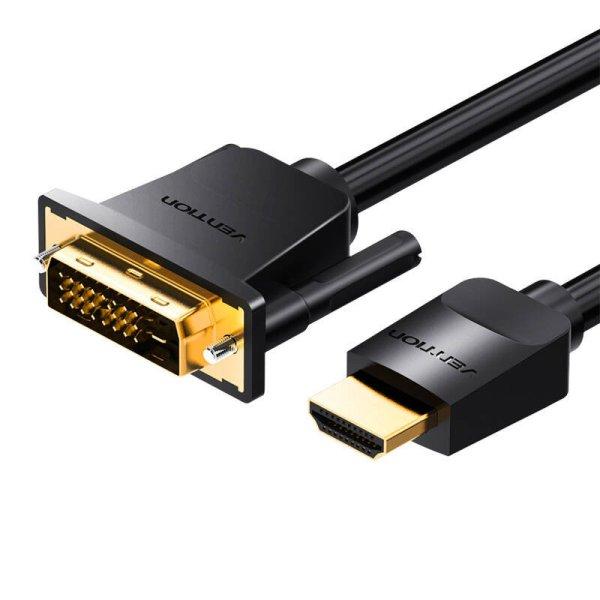 Szellőztetés ABFBJ 5 m HDMI-DVI kábel