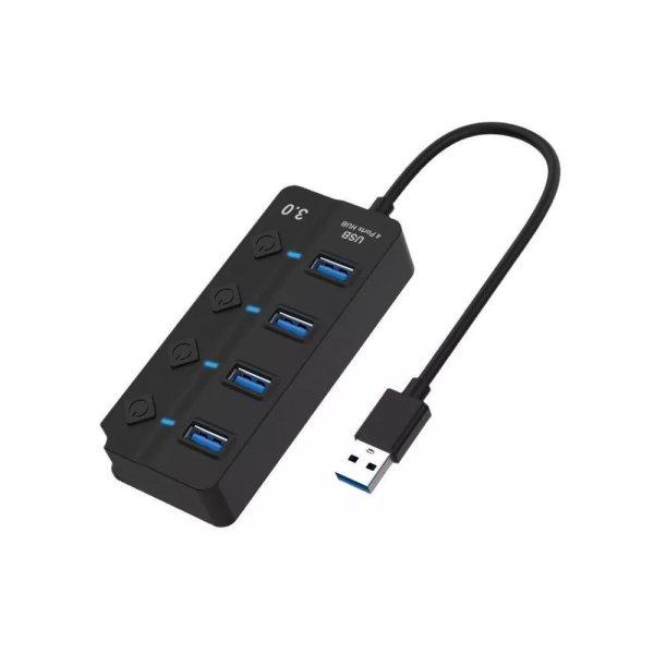 BlackBird BH1373 USB 3.0 HUB 4 port