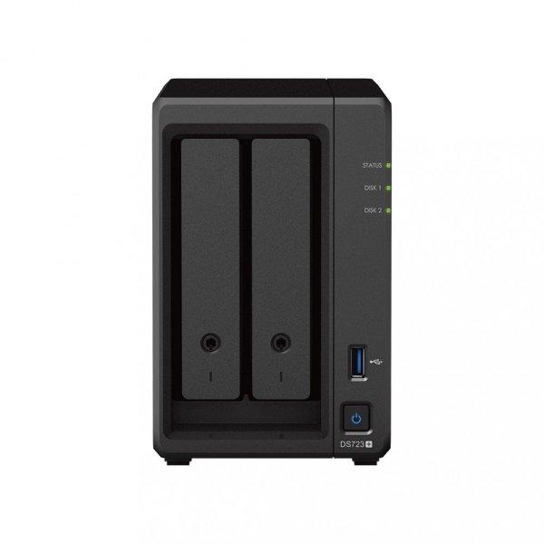 Synology NAS DS723+ (2GB) (2x6TB HDD + 2xM.2 SSD)