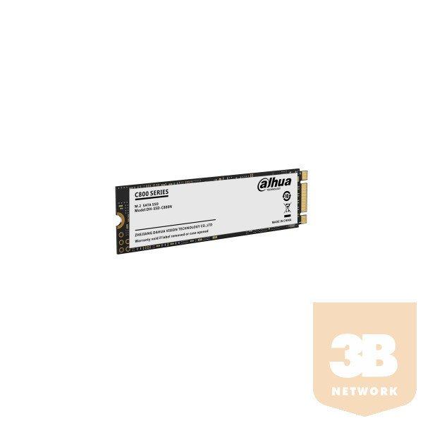 Dahua SSD 256GB - C800N (M.2 SATA 2280; 3D TLC, r:550 MB/s, w:500 MB/s)