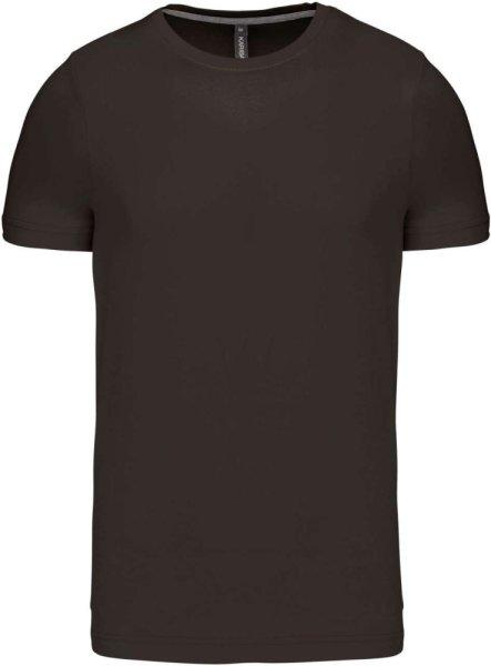 Férfi jersey rövid ujjú póló, Kariban KA356, Dark Khaki-2XL