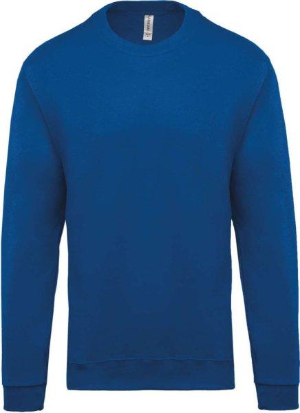 Uniszex kereknyakú pulóver, Kariban KA474, Light Royal Blue-XL