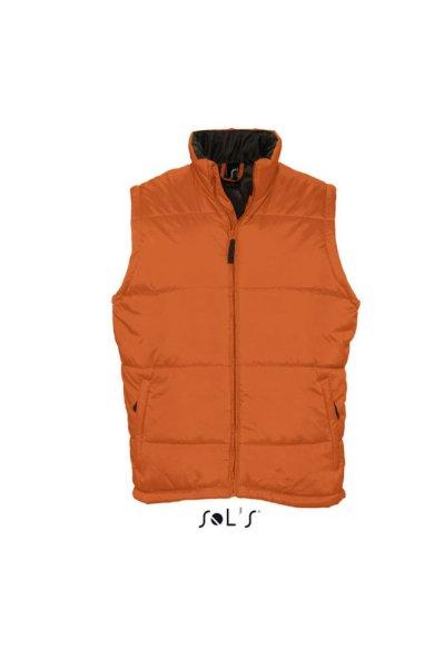 Uniszex WARM steppelt mellény poliészter béléssel, SOL'S SO44002,
Orange-S