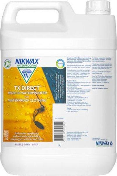 Nikwax vízálló ruhamosószer TX Direct Wash-In 5l