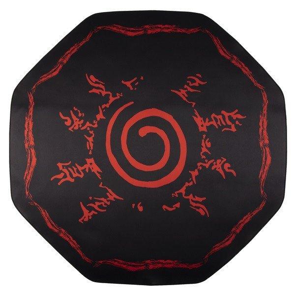 KONIX - NARUTO "Symbol" Gaming Szőnyeg kör alakú 1000x1000mm,
Fekete-Piros