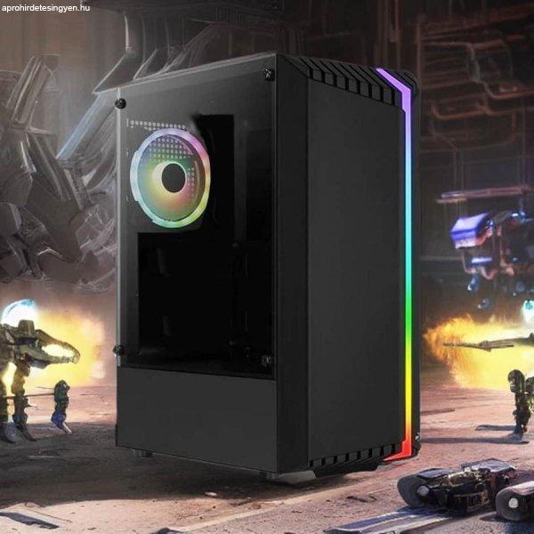 Ütős Inspire Gamer PC i3-10100F/16DDR4/480SSD/GTX1650 VGA