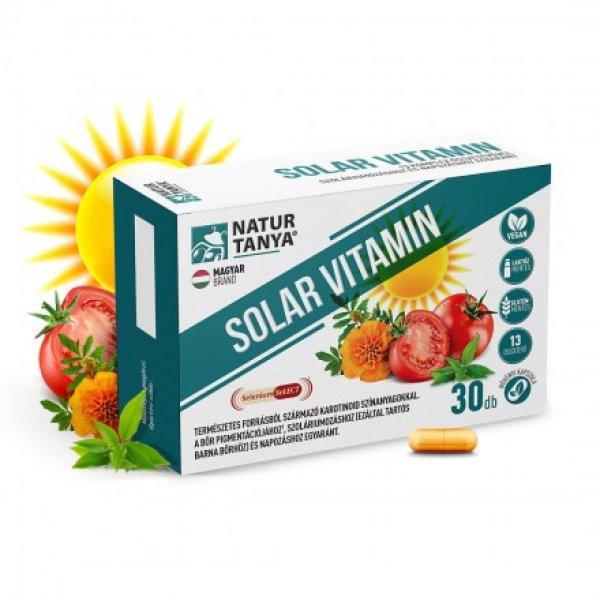 Natur Tanya® SOLAR VITAMIN 30 kapszula Lejárat: 2024.08.31