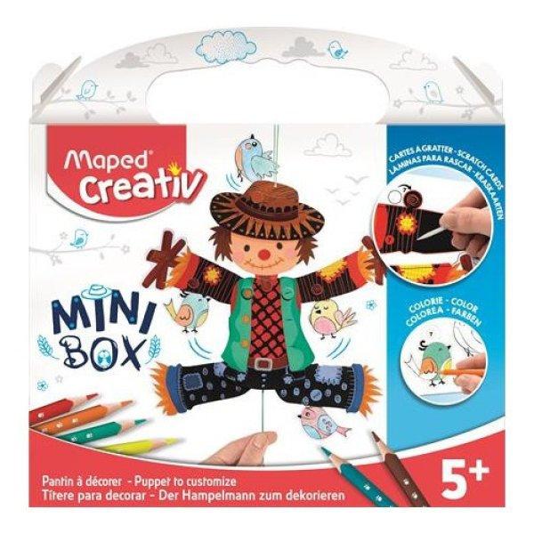 Madárijesztő kreatív készségfejlesztő készlet, MAPED CREATIV, "Mini
Box"