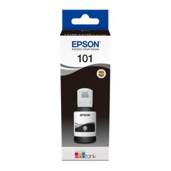 T03V1 Tinta, Ecotank L6190 nyomtatóhoz, EPSON, fekete, 127ml