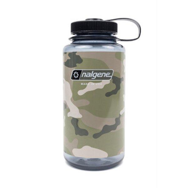 Nalgene Bottle WM Sustain 0,5 L camo flage palack