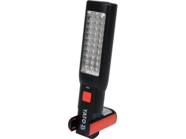 YATO Akkus lámpa 30+7 LED 100 / 45 lumen