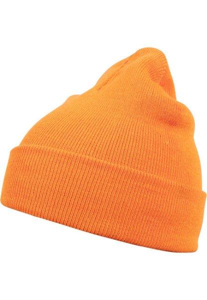 Urban Classics Beanie Basic Flap neonorange