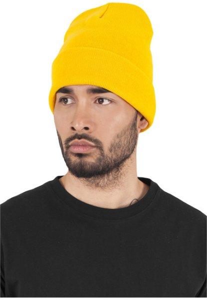 Urban Classics Heavyweight Long Beanie gold