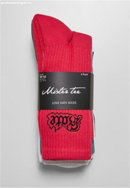 Mr. Tee Love Hate Socks 4-Pack multicolor