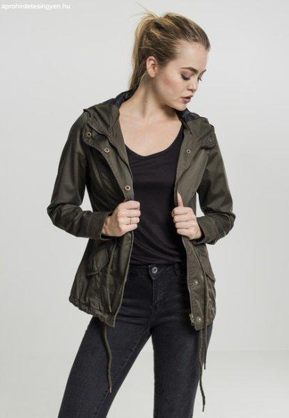 Urban Classics Ladies Basic Cotton Parka olive