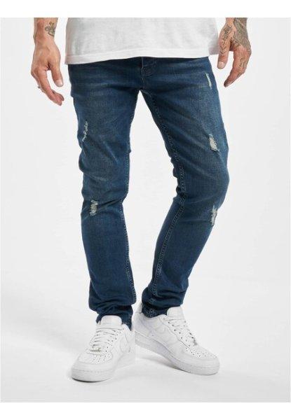 Urban Classics Hoxla Slim Fit Jeans dark blue