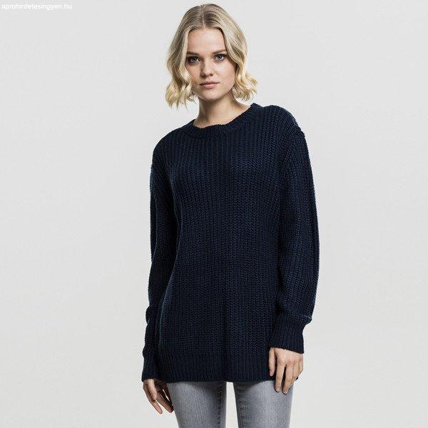 Urban Classics Ladies Basic Crew Sweater navy