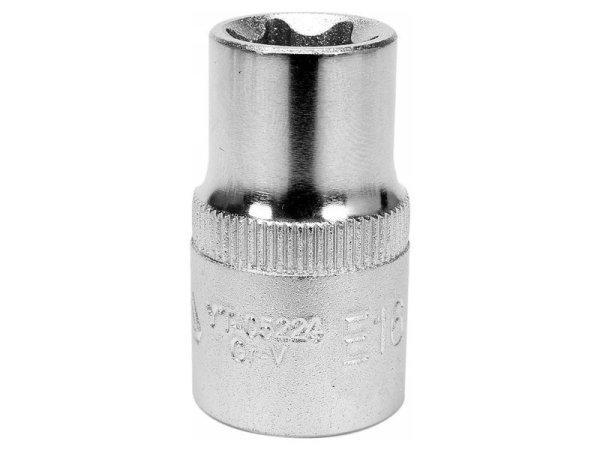 YATO Dugókulcs külső Torx 1/2" E16 CrV