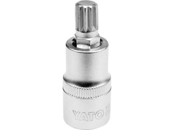 YATO Bit dugókulcs Spline 1/2" M10 CrV