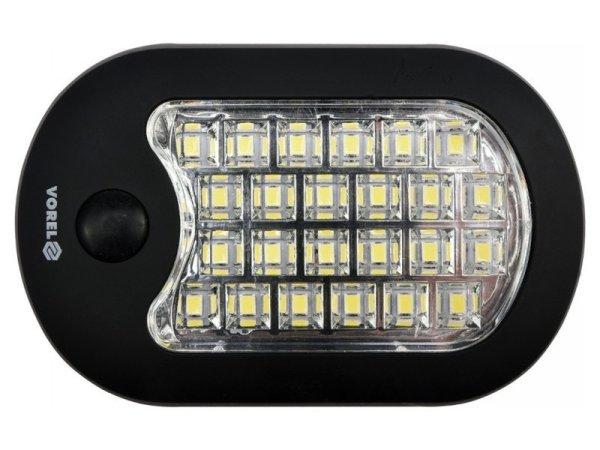 VOREL LED lámpa mágneses 24+3 LED