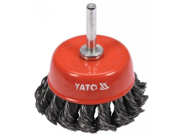 YATO Csapos fazékkefe 65 mm sodrott