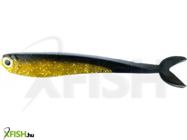 Czero Finchy whale tale gold black gumihal 8 cm 6db/csomag