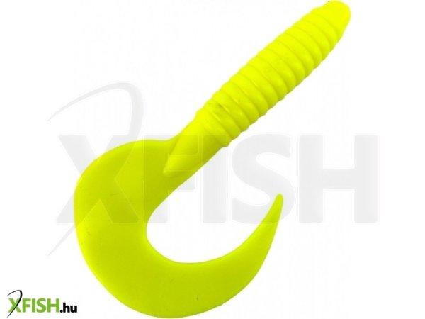 Czero Finchy big twister fluo yellow 8,5 cm 7 g sárga
