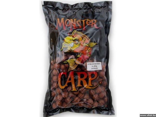 Zadravec Monster Carp Etetőbojli 2,5 Kg 20Mm Strawberry (Eper)