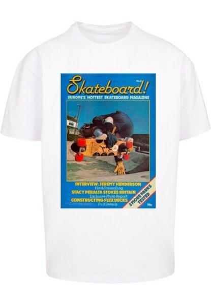 Mr. Tee The Skateboard Magazine Cover No 8 Oversize Tee white