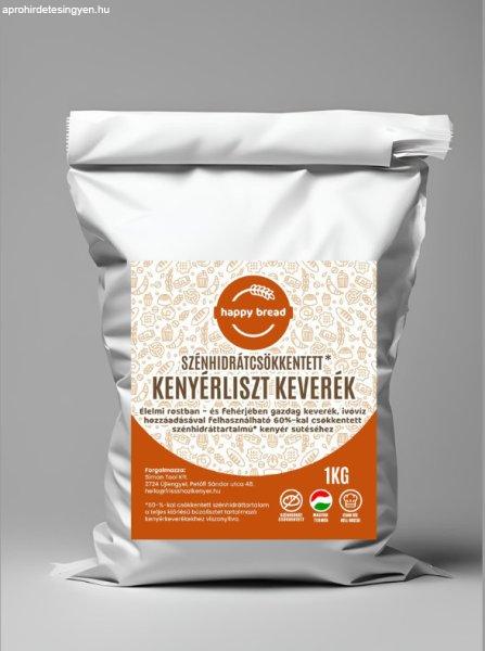 Szénhidrátcsökkentett Kenyér Sütőkeverék, Kenyérliszt 1kg