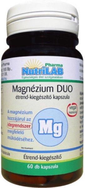 NutriLAB Magnézium DUO vega kapszula 60X