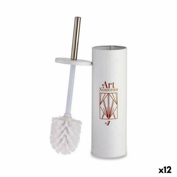 WC-kefe Berilo Art Nouveau Fehér Bronz Acél Műanyag 9,5 x 37,5 x 9,5 cm (12
egység) MOST 40033 HELYETT 27283 Ft-ért!