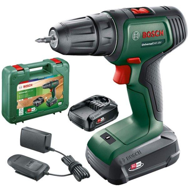 Kalapács fúró BOSCH UniversalDrill Vezeték nélküli 18 V MOST 113191
HELYETT 92565 Ft-ért!