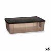 Troldoboz fedllel Stefanplast Elegance Barna Manyag 30 L