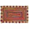 Sznyeg DKD Home Decor Pamut Tbbszn Juta (160 x 230 x 1 c