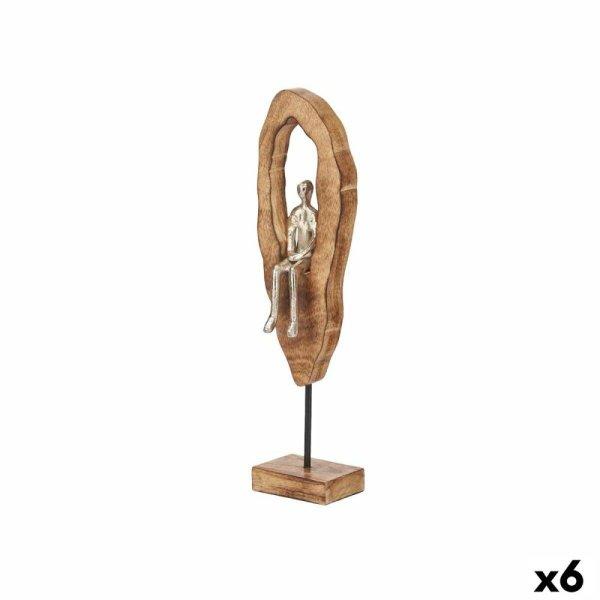 Dekoratív Figura Ülés Ezüst színű Fém 10 x 41,5 x 7,5 cm (6 egység) MOST
51974 HELYETT 35419 Ft-ért!