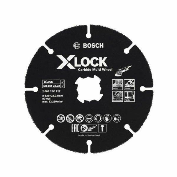 Vágólemez BOSCH X-Lock karbid Ø 125 mm MOST 33281 HELYETT 21876 Ft-ért!