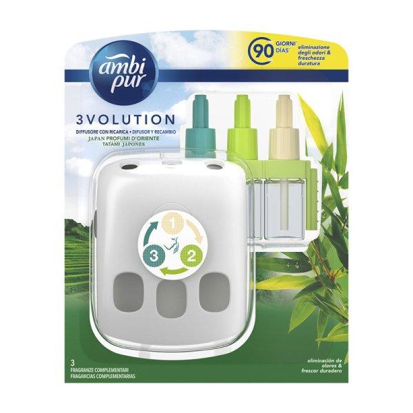 Elektromos Légfrissítő és Utántöltővel 3Volution Ambi Pur Tatami Japones
Evolution (21 ml) MOST 9150 HELYETT 5134 Ft-ért!