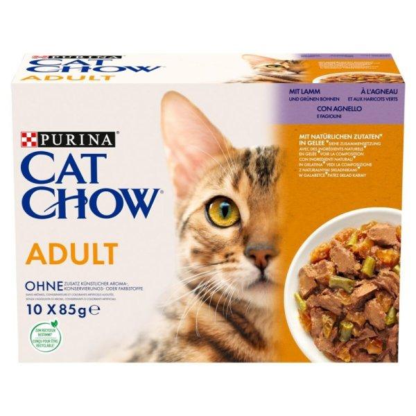 Macska eledel Purina Cat Chow Adult 1+ Bárány 10 x 85 g MOST 8438 HELYETT 5052
Ft-ért!