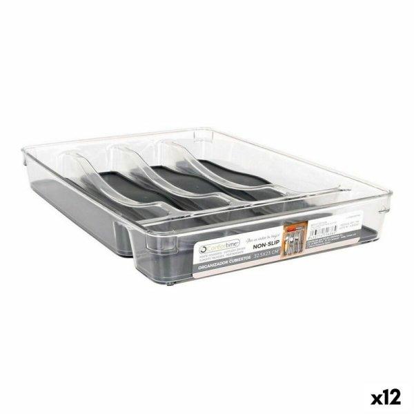 Evőeszköz szervező Confortime Non Slip Pet 32,5 x 23 x 4,5 cm (12 egység)
MOST 55873 HELYETT 32095 Ft-ért!