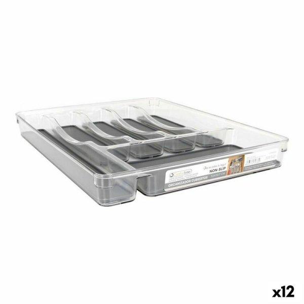 Evőeszköz szervező Confortime Non Slip Pet 32 x 39,7 x 4,5 cm (12 egység)
MOST 89563 HELYETT 49606 Ft-ért!