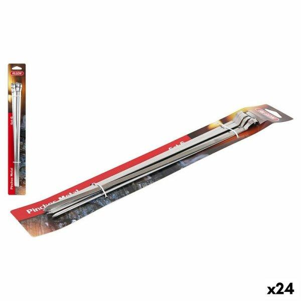 Grill nyárs készlet Algon Fém 6 Darabok (24 egység) (33 cm x 6 mm) MOST
47334 HELYETT 27077 Ft-ért!