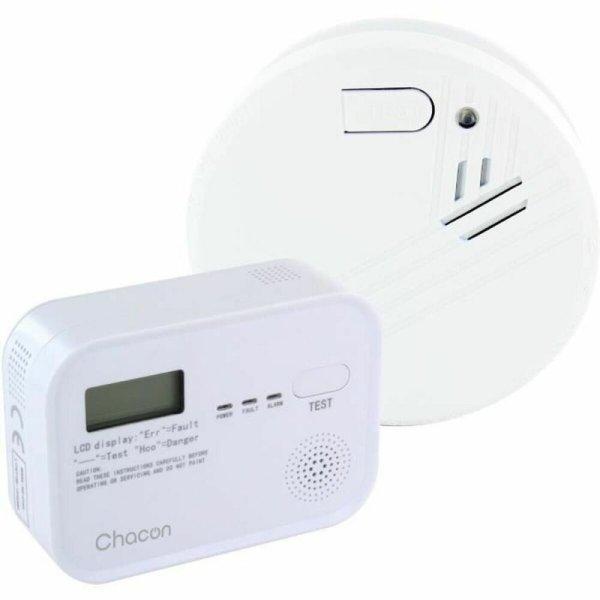 Set of smoke and carbon monoxide detectors Chacon MOST 42469 HELYETT 27920
Ft-ért!