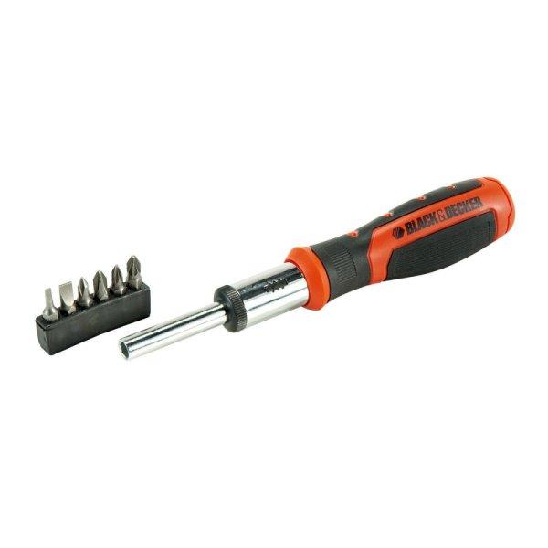 Bit set with screwdriver Black & Decker BDHT0-62129 6 Darabok MOST 11532 HELYETT
6904 Ft-ért!