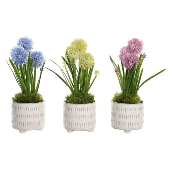 Dekor növény DKD Home Decor Hab Kék Rózsaszín Sárga polipropilén 15 x 15
x 30 cm (3 Darabok) MOST 37782 HELYETT 22116 Ft-ért!