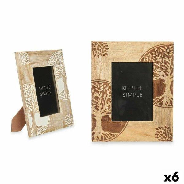 Fényképkeret Fehér Barna Mangófa Életfa 22,3 x 28 x 1,5 cm (6 egység) MOST
33404 HELYETT 20496 Ft-ért!