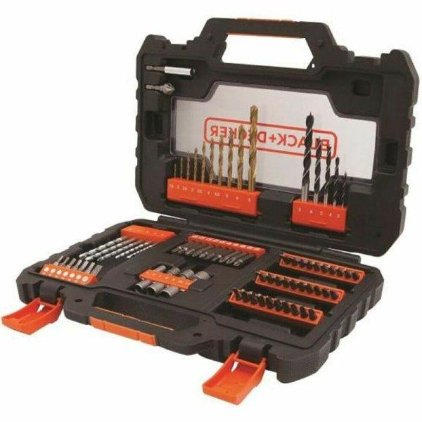 Drill bits and tits set Black & Decker A7231 76 Darabok MOST 45300 HELYETT 29780
Ft-ért!